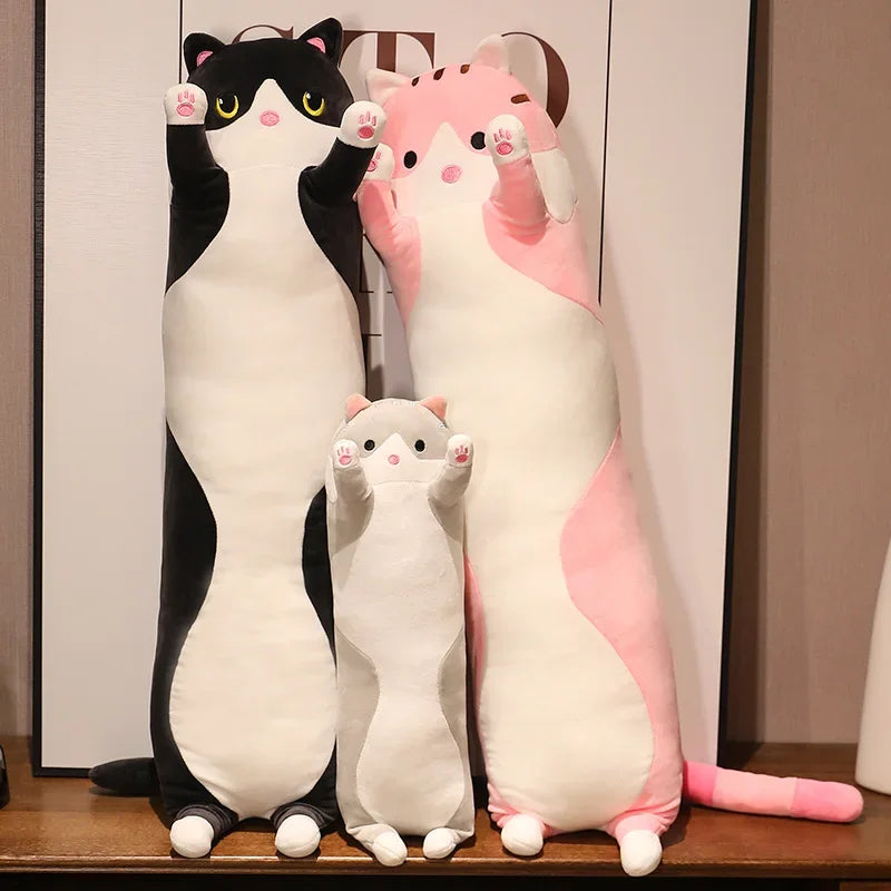 50/70cm Long Cat Plush pillows
