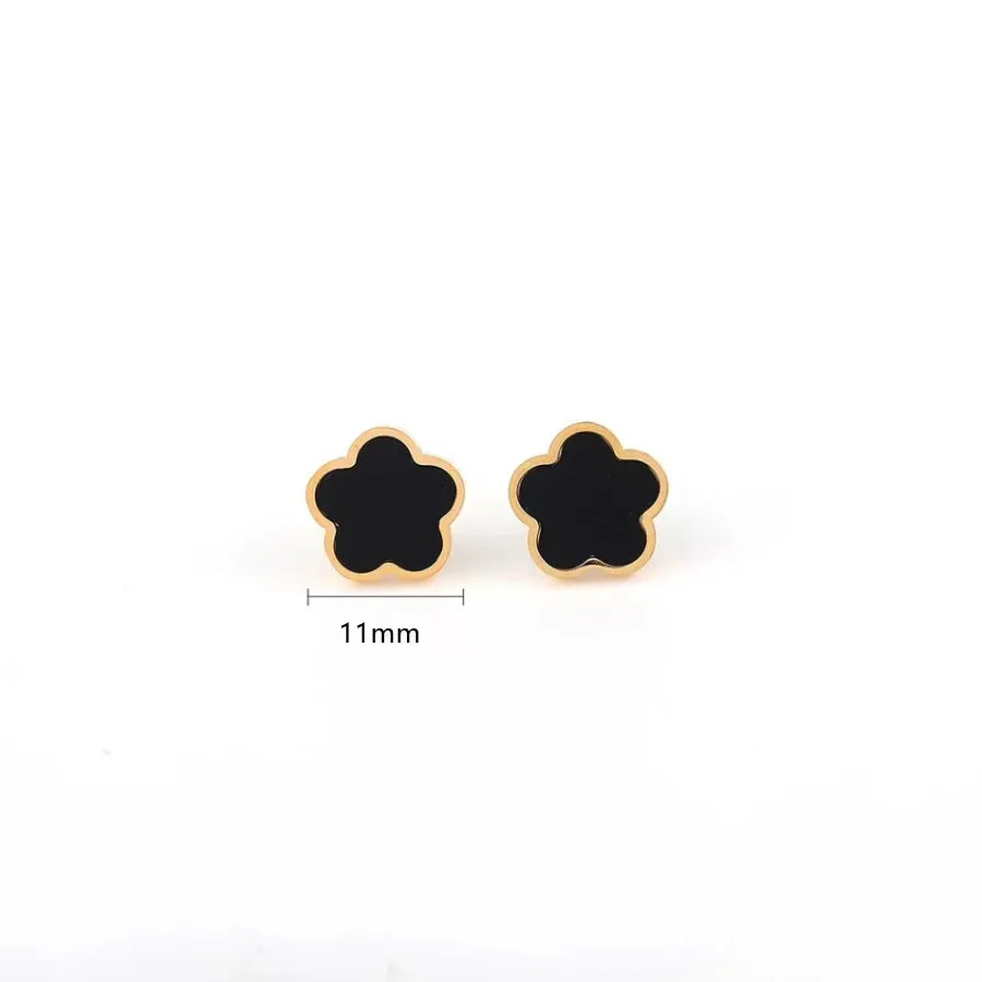 Elegant Clover earrings and bracelets for women