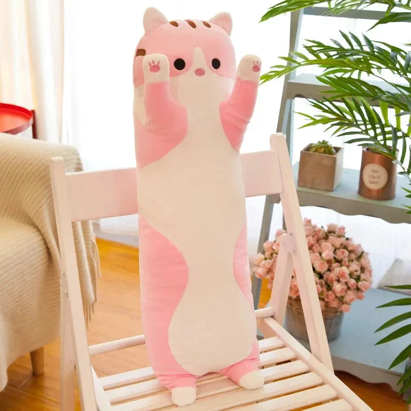 50/70cm Long Cat Plush pillows
