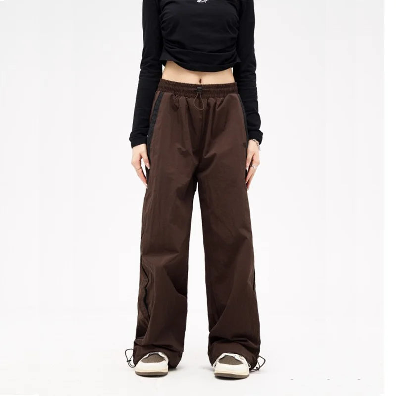 TOTA Mid Waist Y2k Sweatpants women