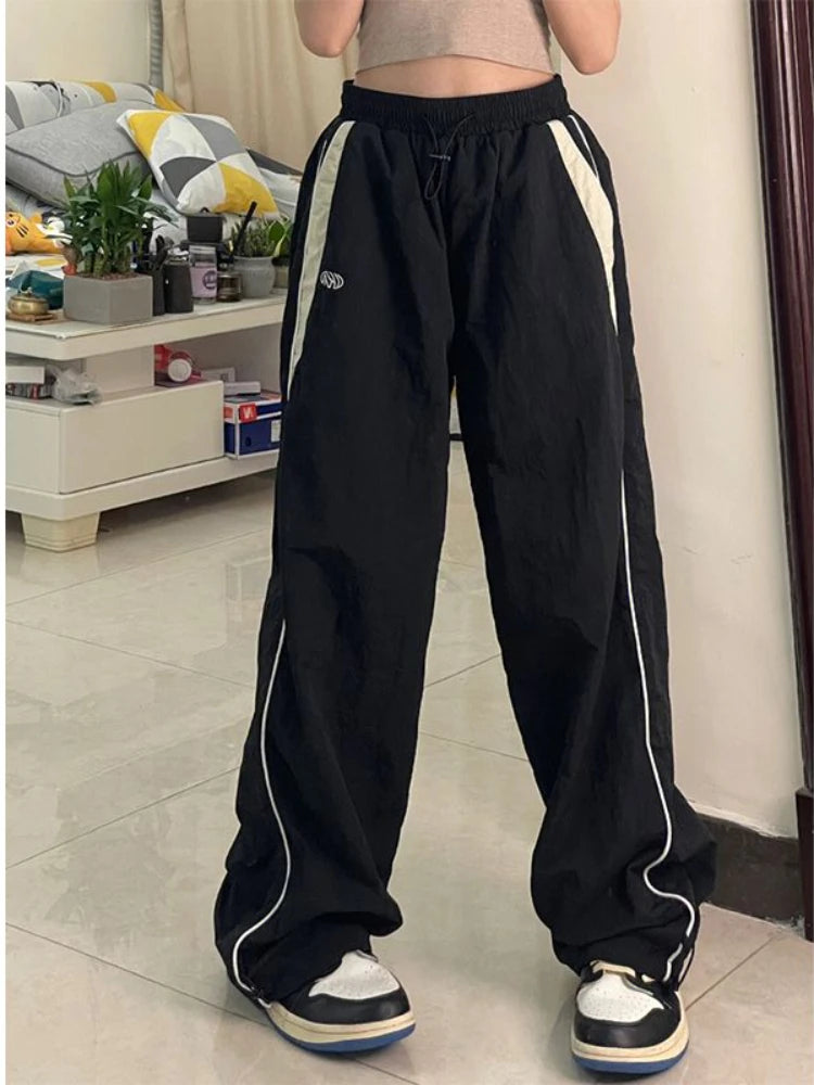 TOTA Mid Waist Y2k Sweatpants women