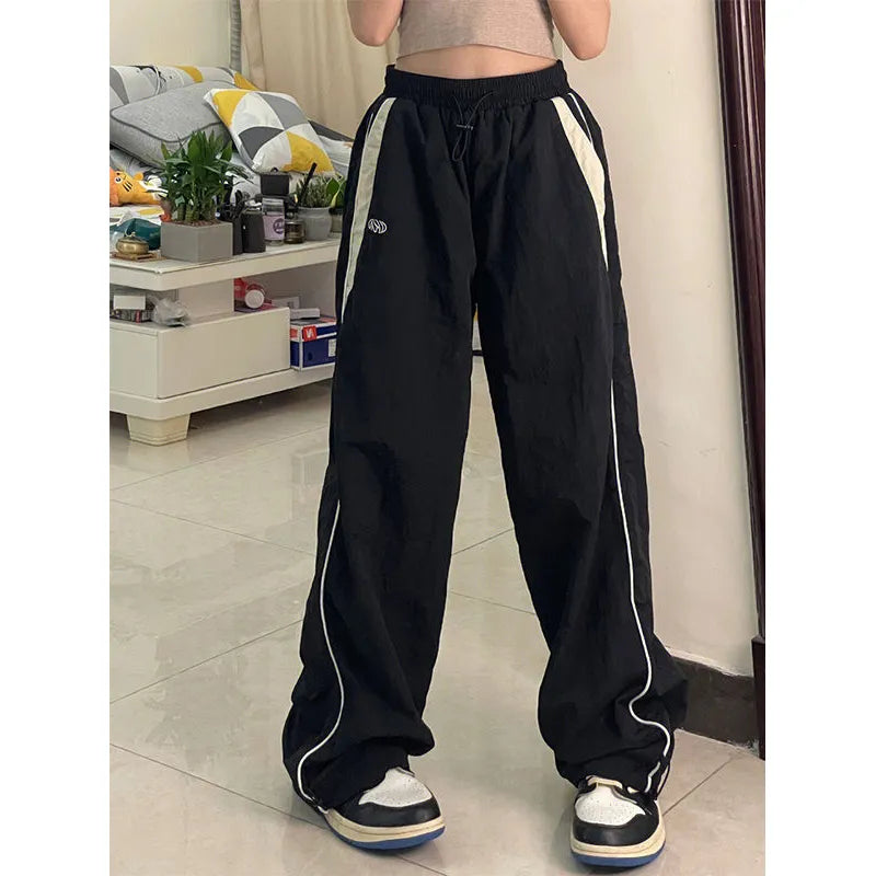 TOTA Mid Waist Y2k Sweatpants women