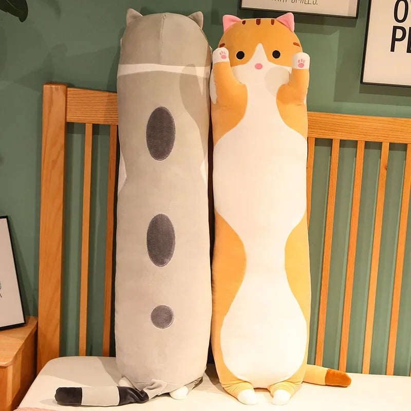 50/70cm Long Cat Plush pillows