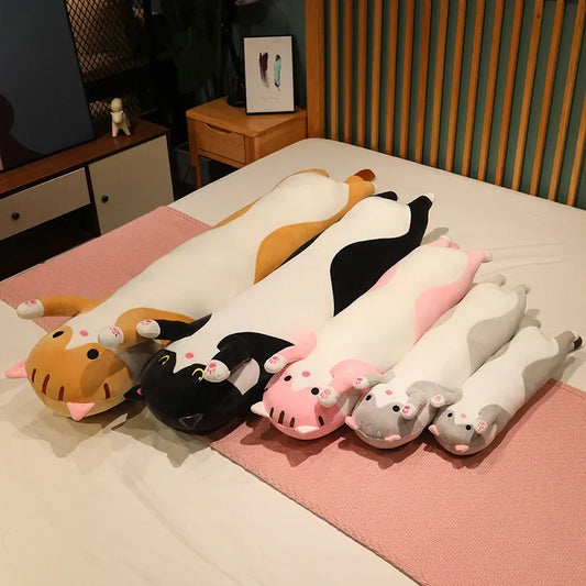 50/70cm Long Cat Plush pillows
